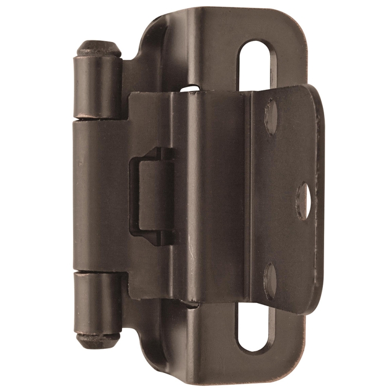 3/8'' Inset Self-Closing Partial Wrap Cabinet Hinges - full pic 