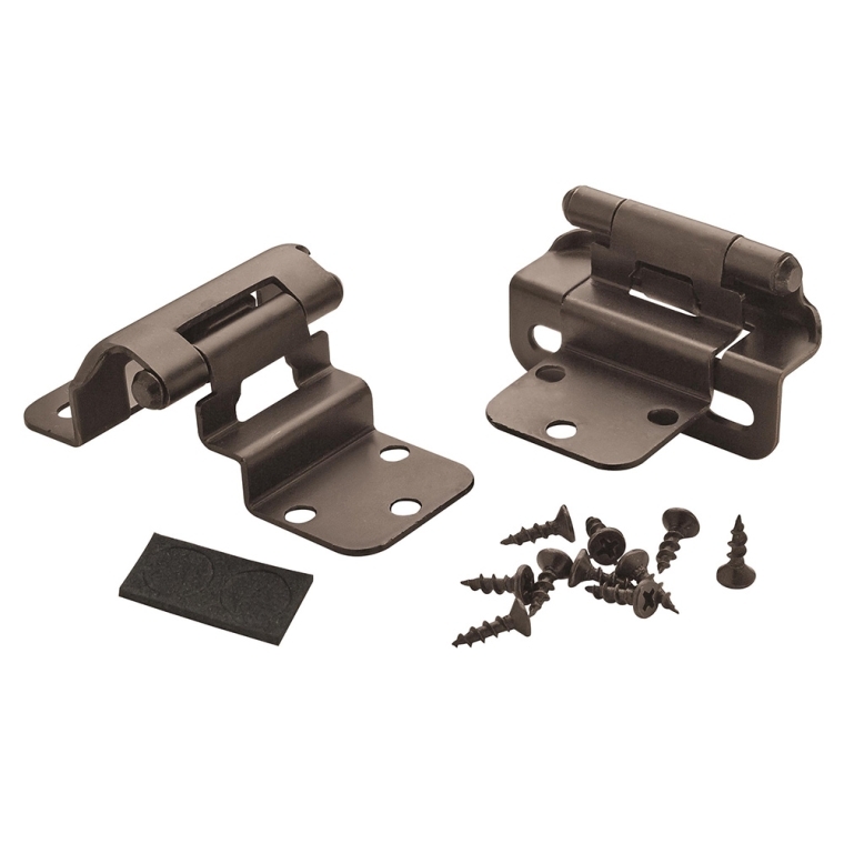 3/8'' Inset Self-Closing Partial Wrap Cabinet Hinges - full pic 