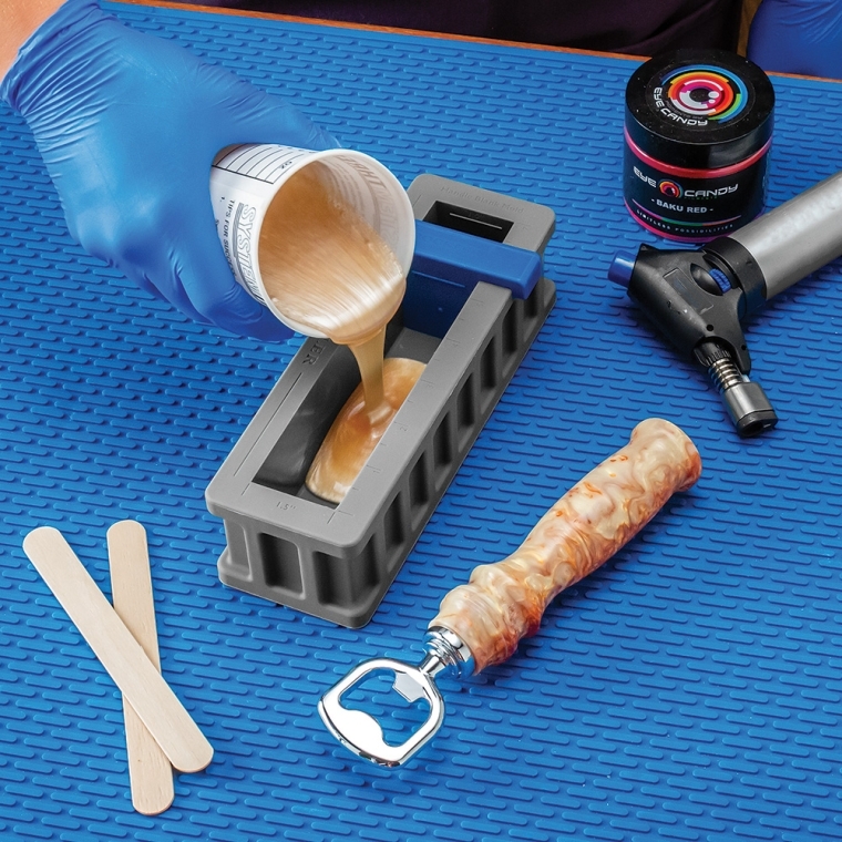 Rockler Silicone Casting Mold, Handle Blank - full pic 