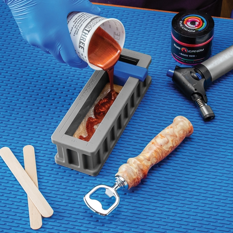 Rockler Silicone Casting Mold, Handle Blank - full pic 