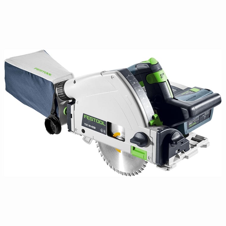 Festool TSC 55 K Cordless Track Saw (576717) with Kickback Stop, No Battery - full pic 