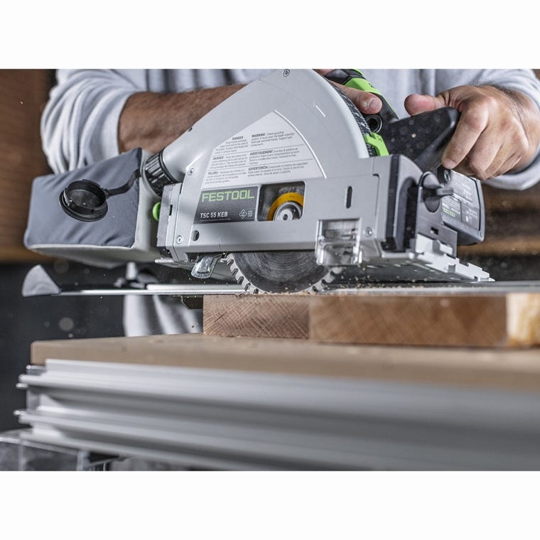 Festool TSC 55 K Cordless Track Saw (576717) with Kickback Stop, No Battery - full pic 