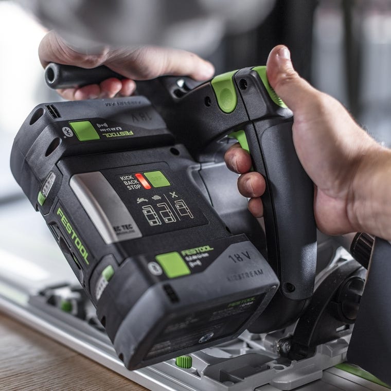Festool TSC 55 K Cordless Track Saw (576717) with Kickback Stop, No Battery - full pic 