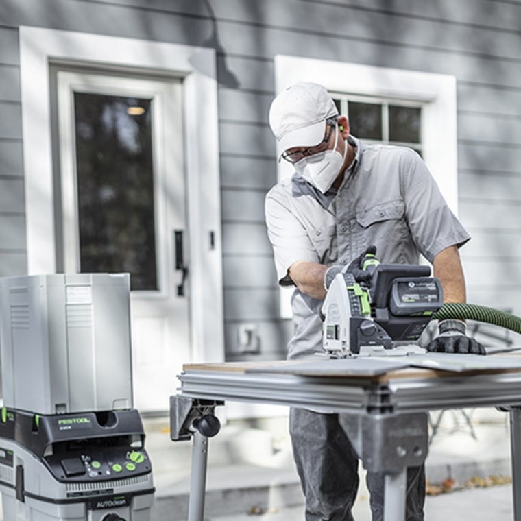 Festool TSC 55 K Cordless Track Saw (576717) with Kickback Stop, No Battery - full pic 