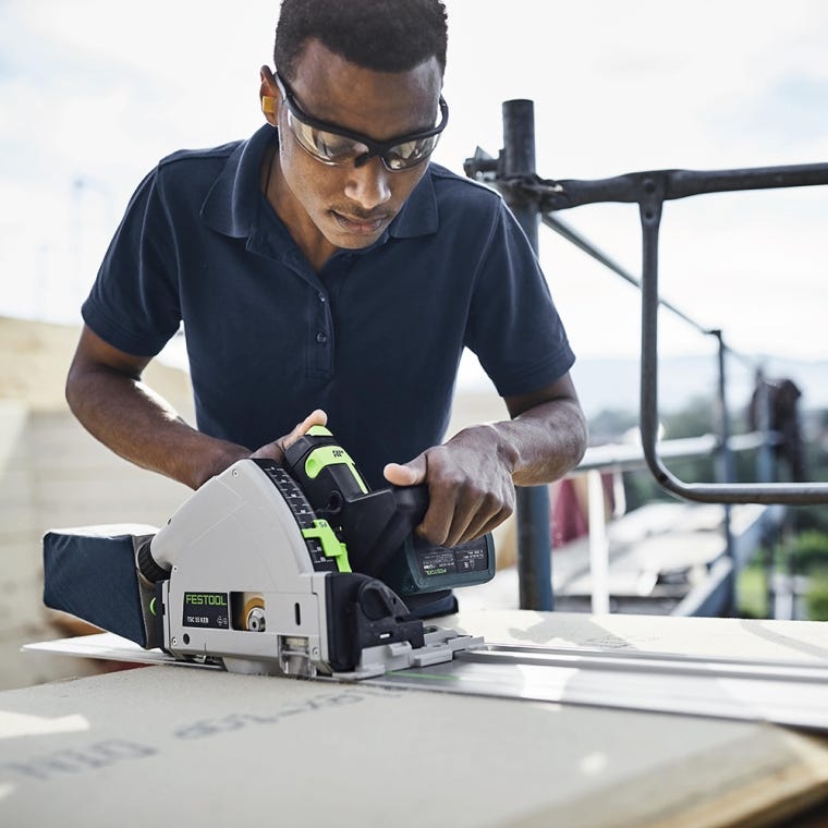 Festool TSC 55 K Cordless Track Saw (576717) with Kickback Stop, No Battery - full pic 