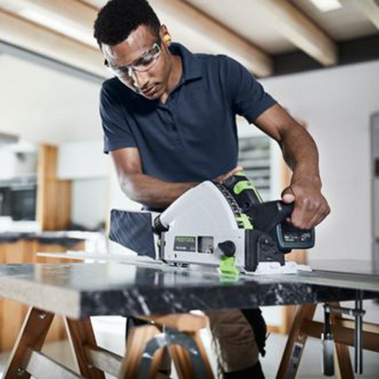 Festool TSC 55 K Cordless Track Saw (576717) with Kickback Stop, No Battery - full pic 