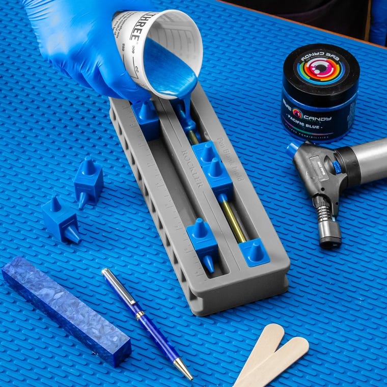 Rockler Silicone Casting Mold, Pen Blanks - full pic 