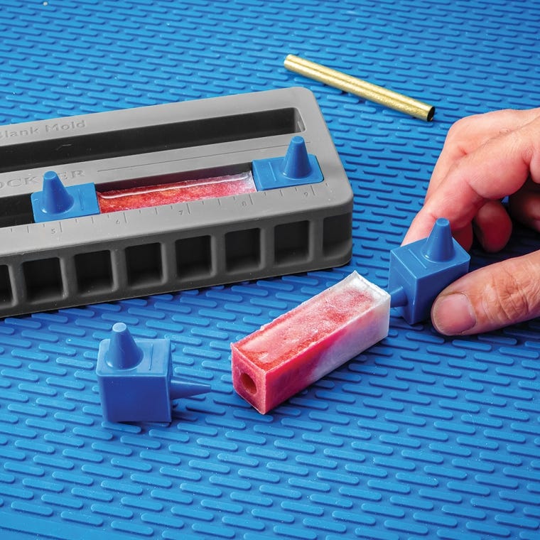 Rockler Silicone Casting Mold, Pen Blanks - full pic 