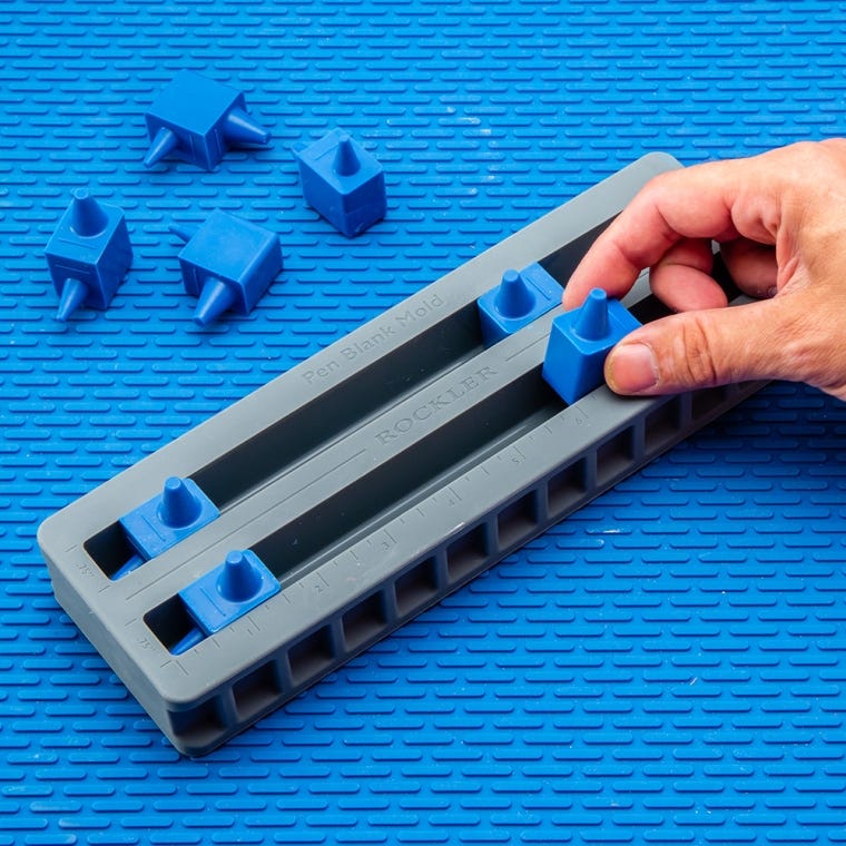 Rockler Silicone Casting Mold, Pen Blanks - full pic 