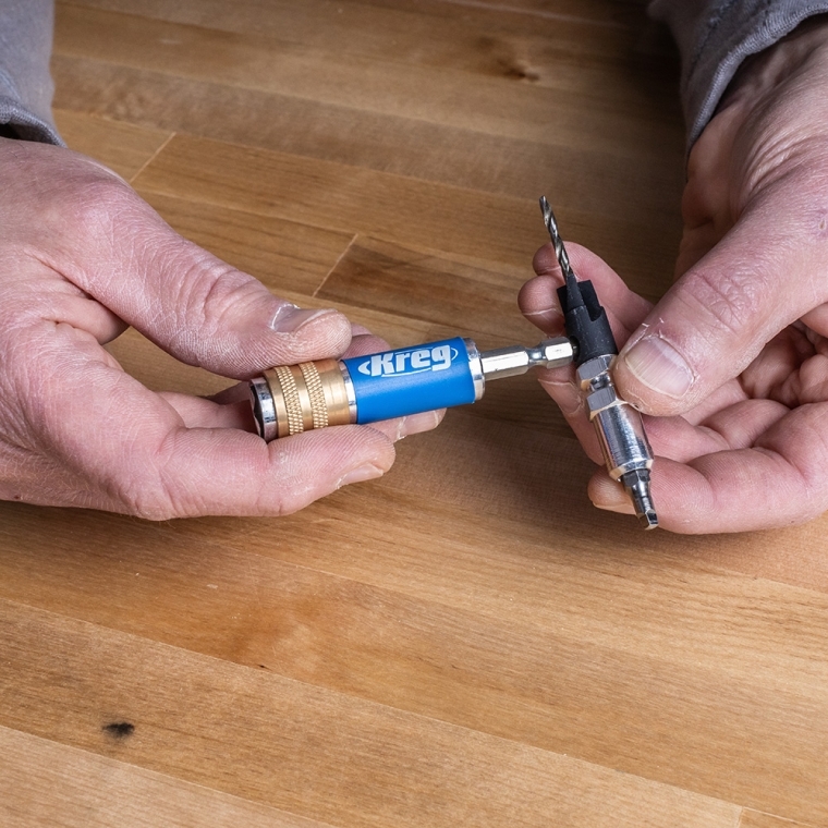 Kreg Quick-Flip Counterbore/Driver Bit Holder - full pic 