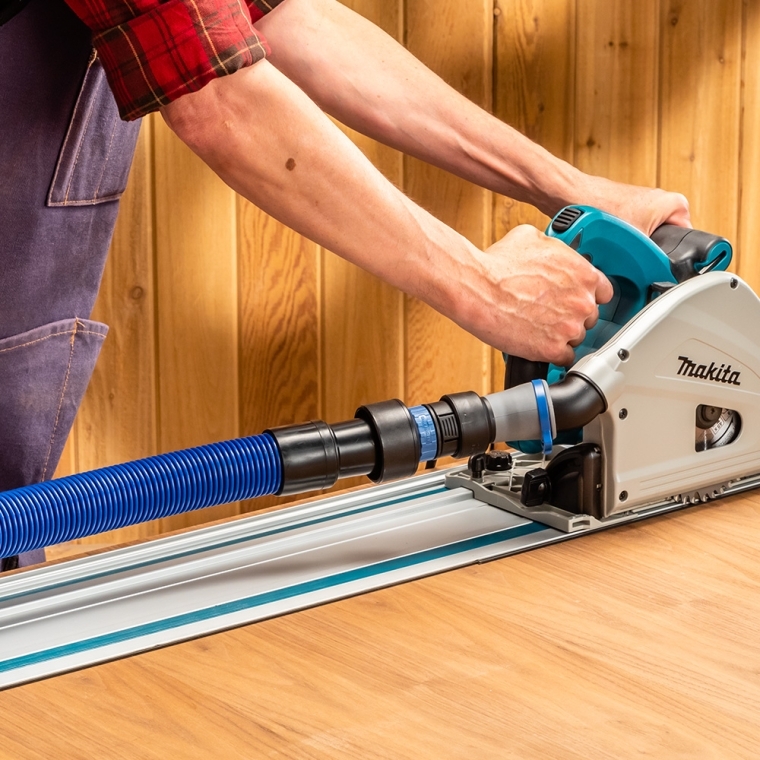 FlexiPort Click-Connect Adapter for Shop Vacuum Hoses - full pic 