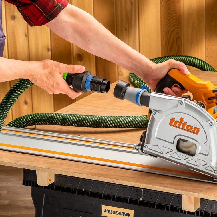 FlexiPort Click-Connect Adapter for Shop Vacuum Hoses - full pic 
