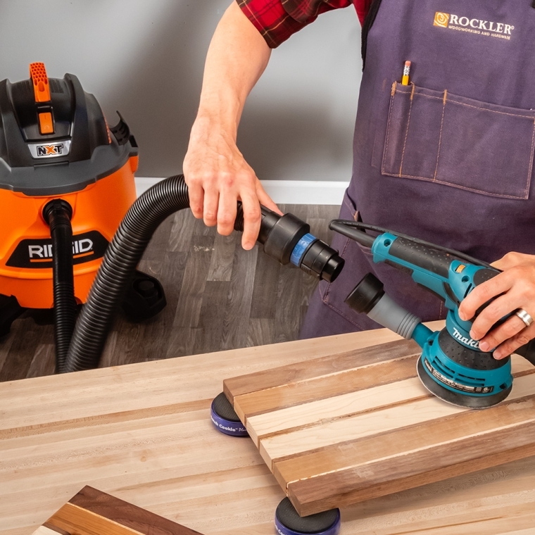 FlexiPort Click-Connect Adapter for Shop Vacuum Hoses - full pic 
