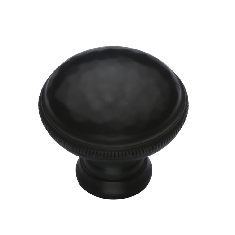 Hammered Cabinet Knob - full pic 