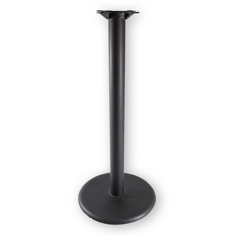 Round Flat Style Dia. Cast Iron Table Base - full pic 