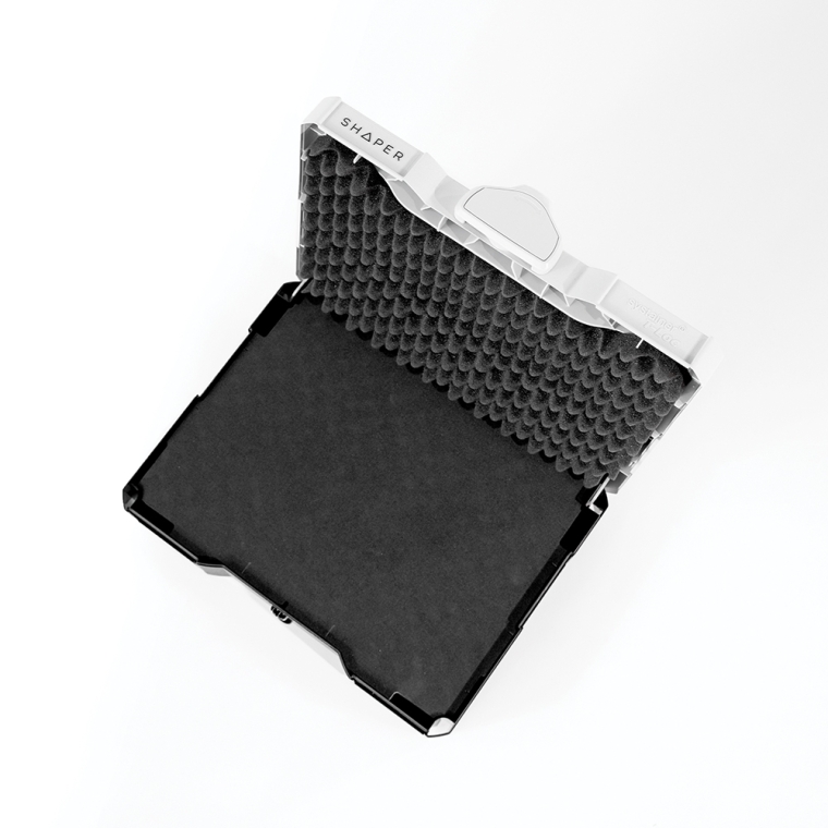 Shaper Sys1 Systainer with Blank Solid Foam Insert - full pic 