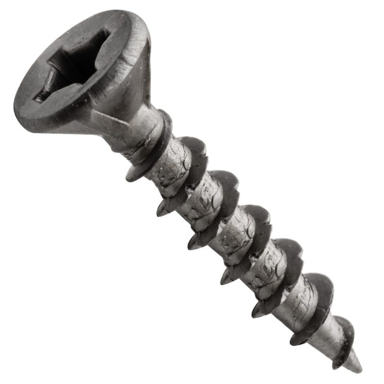 Centerline #8 x 3/4'' Flat Head Square X Self-Countersinking Wood Screws, Lube Finished, 100-Pack - full pic 