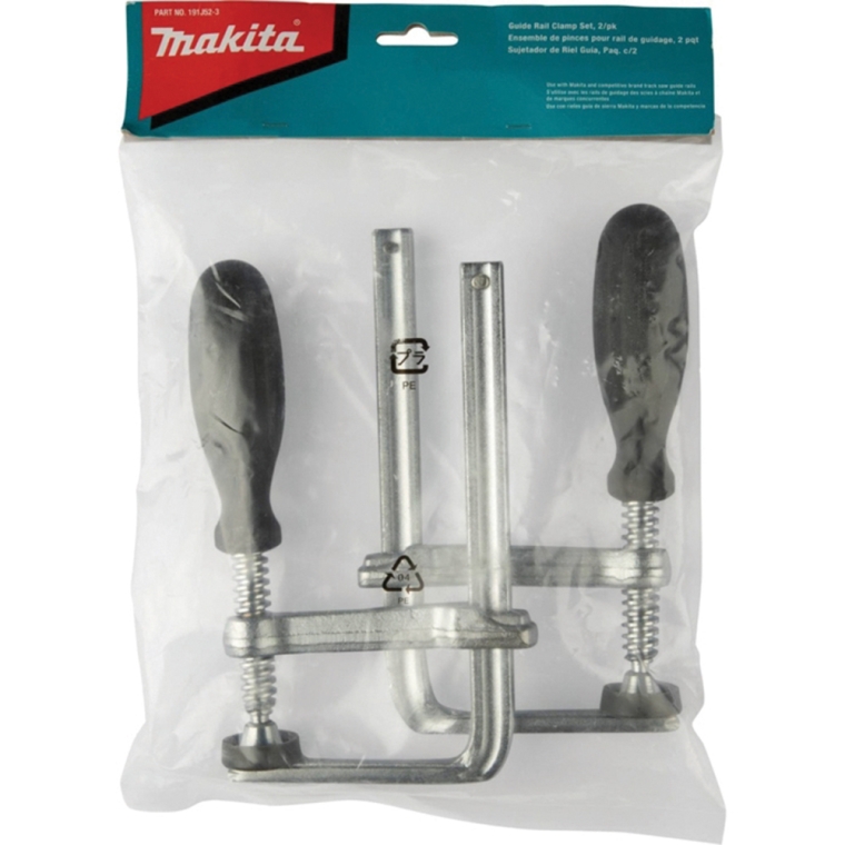 Makita Guide Rail Clamps, 2-Pack - full pic 