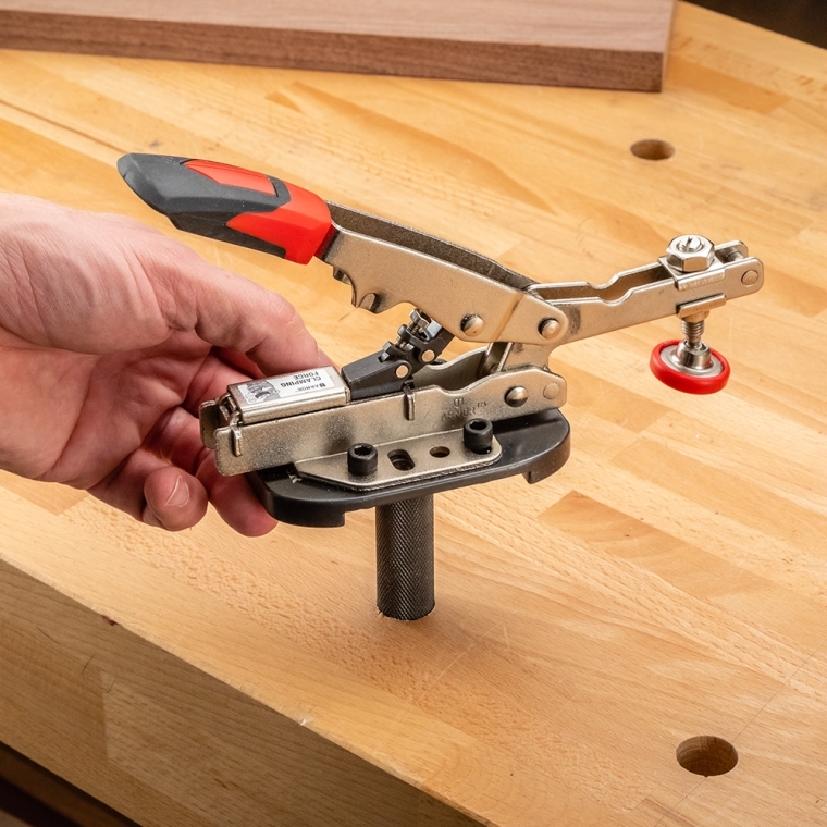 Rockler Dog Hole Auto-Adjust Clamp Plate - full pic 