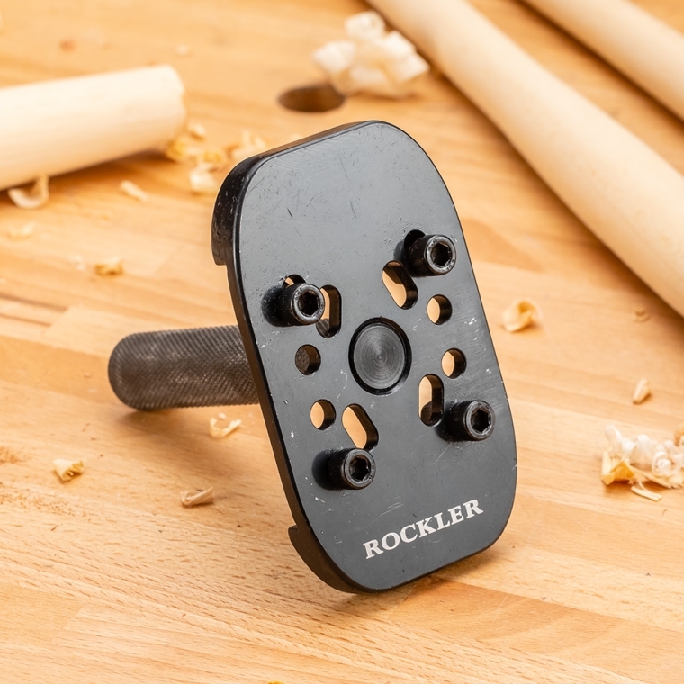 Rockler Dog Hole Auto-Adjust Clamp Plate - full pic 