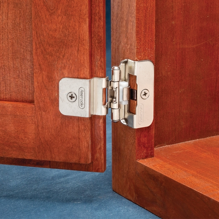 3/8'' Inset Double Demountable Cabinet Hinges - full pic 