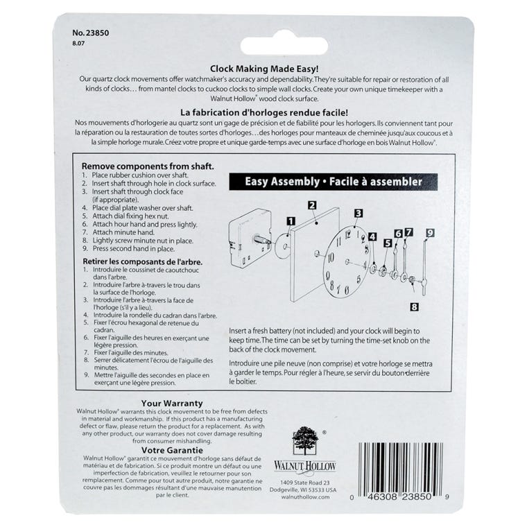 Clockmaking Kit - full pic 