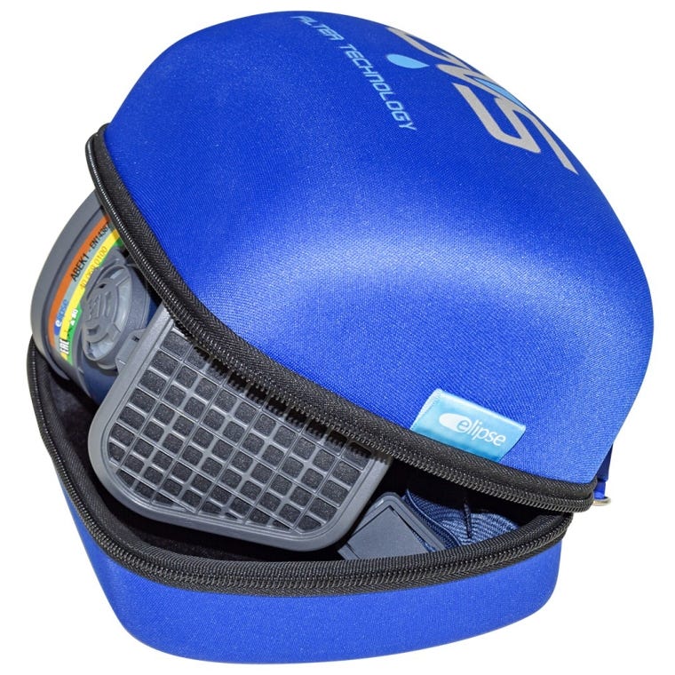 Carry Case for GVS Elipse P100 Organic Vapor Mask - full pic 