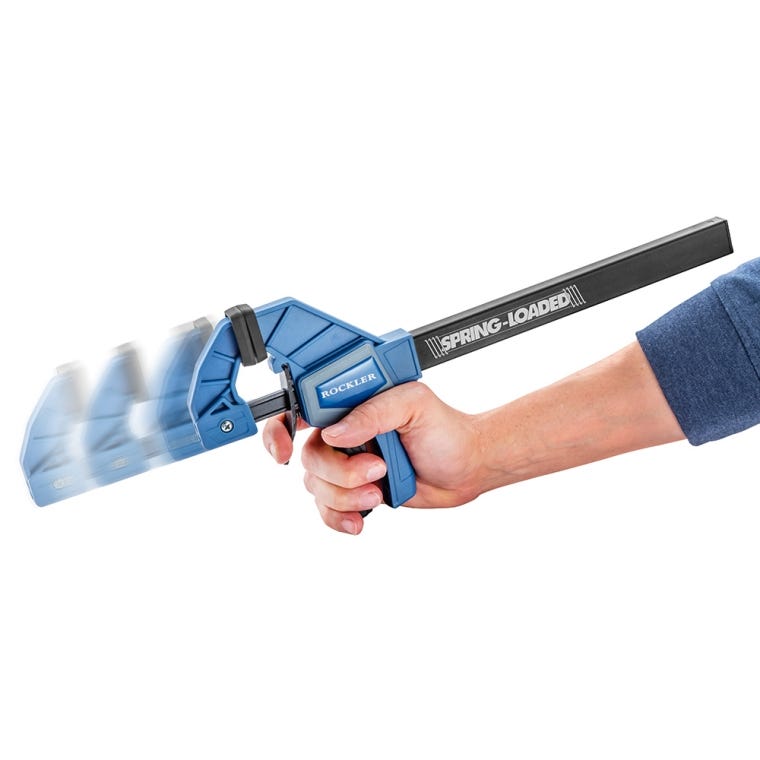 Rockler Medium-Duty Spring-Loaded Bar Clamps - full pic 