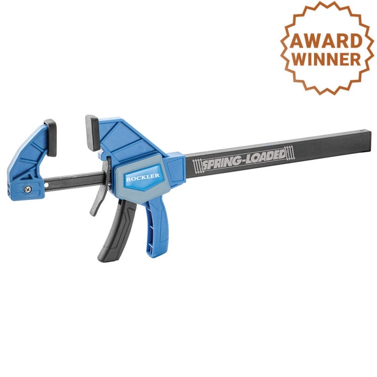 Rockler Medium-Duty Spring-Loaded Bar Clamps - full pic 