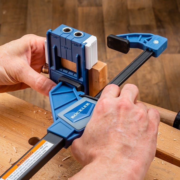 Rockler Medium-Duty Spring-Loaded Bar Clamps - full pic 