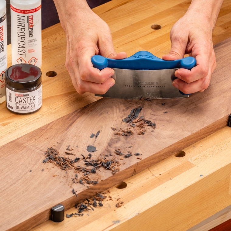 Rockler Cabinet Scraper Holder - full pic 