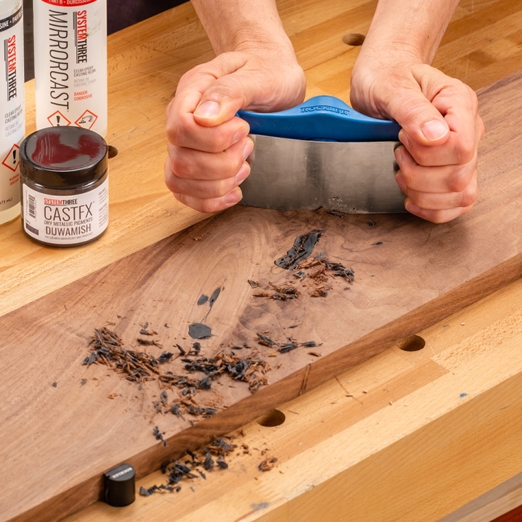 Rockler Cabinet Scraper Holder - full pic 