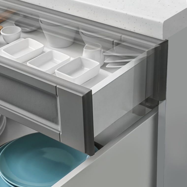 Rockler Centerline Lifetime Soft-Close Undermount Drawer Slides (Pairs) - full pic 