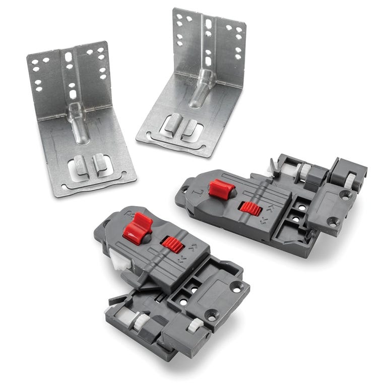 Rockler Centerline Lifetime Soft-Close Undermount Drawer Slides (Pairs) - full pic 