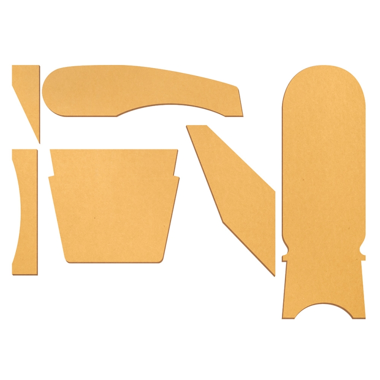 Rockler Westport Adirondack Chair Plan with Templates - full pic 
