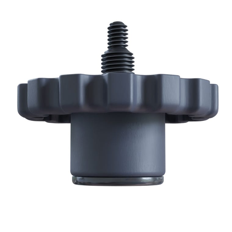 PronToe Table Base Levelers, Set of 4 - full pic 