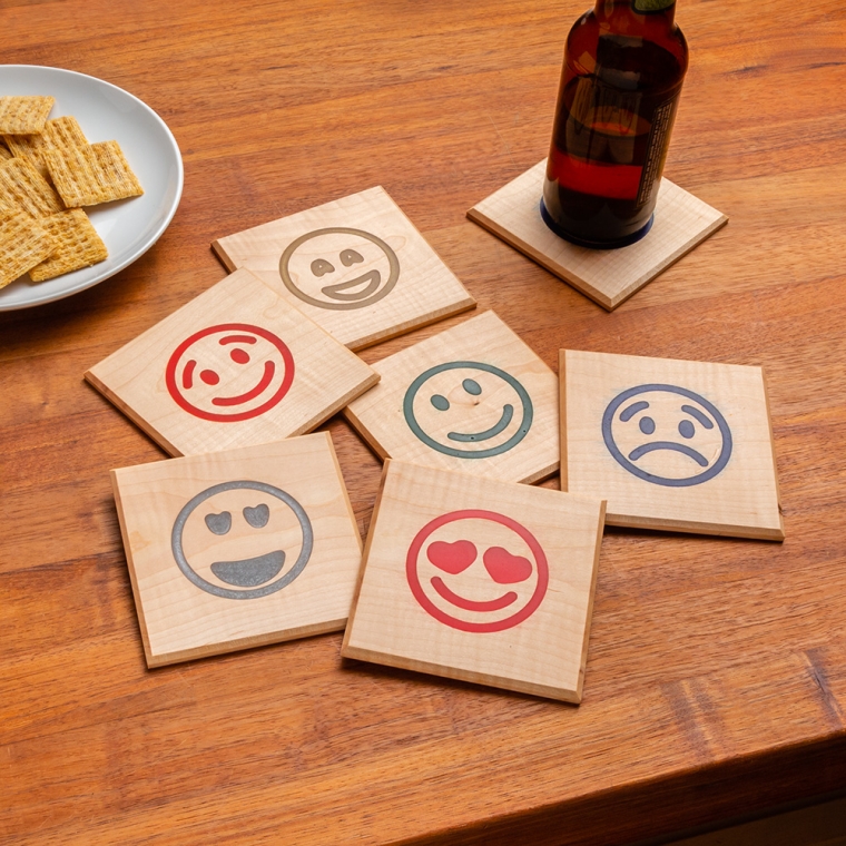 Rockler Interlock Signmaker's Templates, Emoji Kit - full pic 