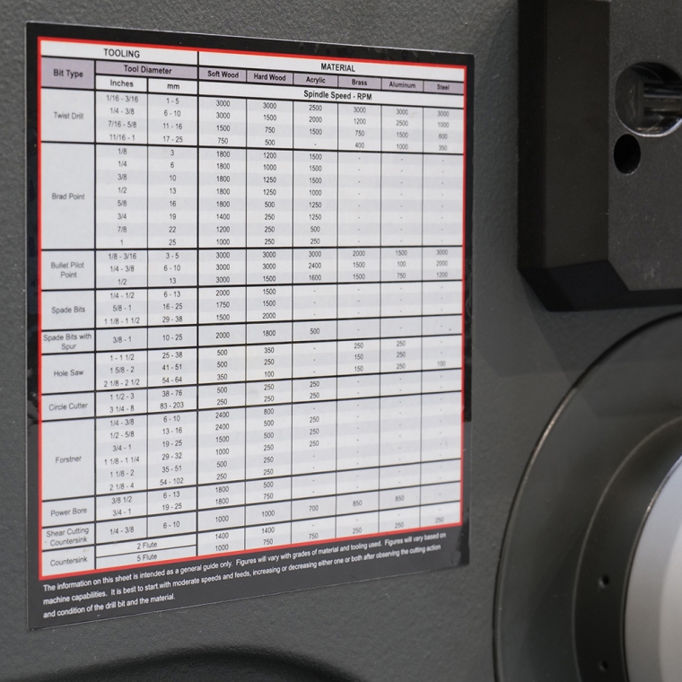 Laguna Tools 20'' Drill Press DP|20 Touchscreen Floor Model - full pic 