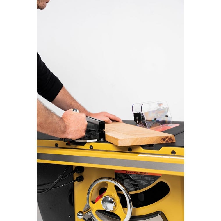 Powermatic ArmorGlide PM2000T 10'' Table Saw, 50'' Rip Accu-Fence, Router Lift, 5HP, 3PH, 230V/460V - full pic 