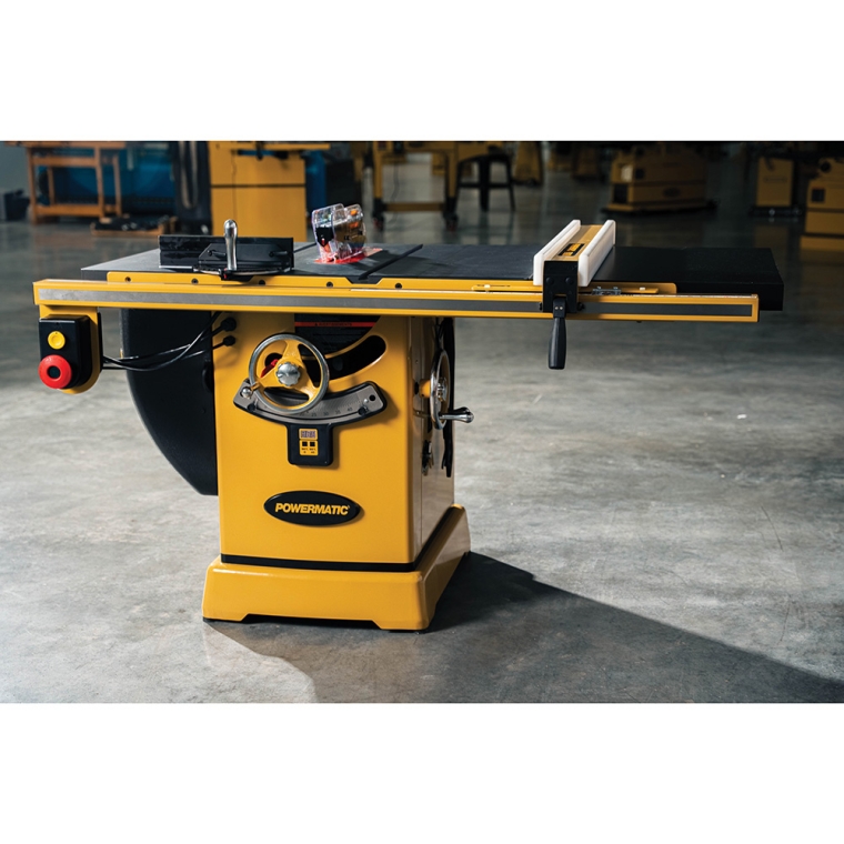 Powermatic ArmorGlide PM2000T 10'' Table Saw, 50'' Rip Accu-Fence, 3HP, 1PH, 230V - full pic 