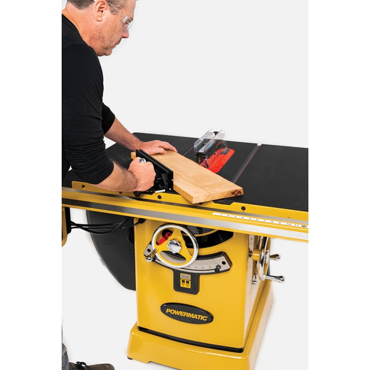 Powermatic ArmorGlide PM2000T 10'' Table Saw, 50'' Rip Accu-Fence, 3HP, 1PH, 230V - full pic 