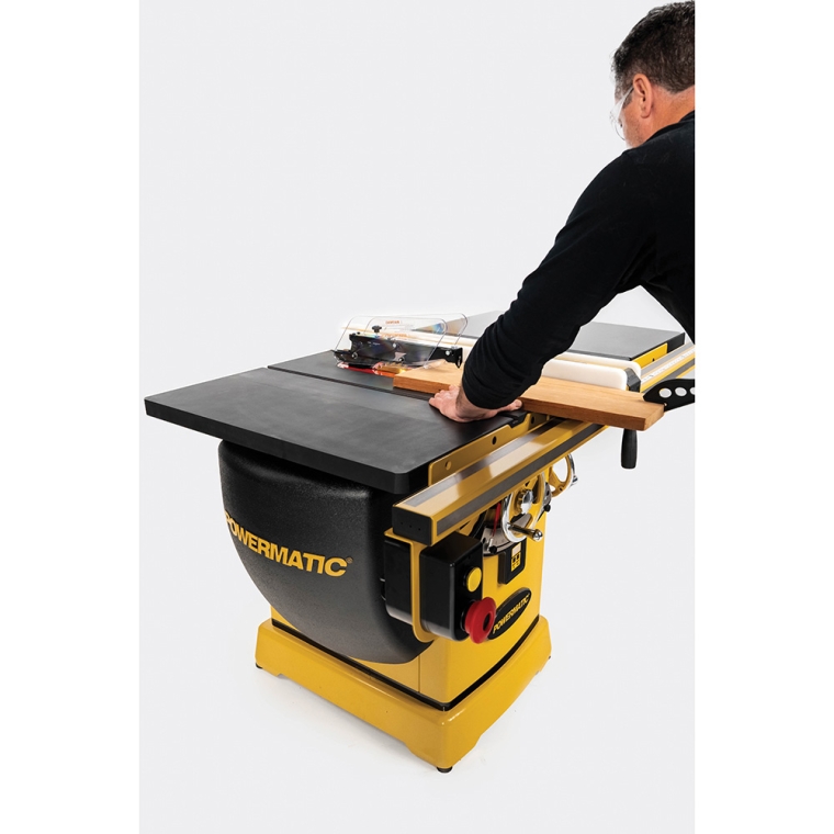 Powermatic ArmorGlide PM2000T 10'' Table Saw, 50'' Rip Accu-Fence, 3HP, 1PH, 230V - full pic 