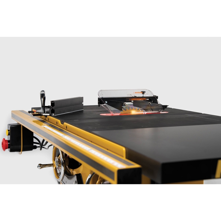 Powermatic ArmorGlide PM2000T 10'' Table Saw, 50'' Rip Accu-Fence, 3HP, 1PH, 230V - full pic 