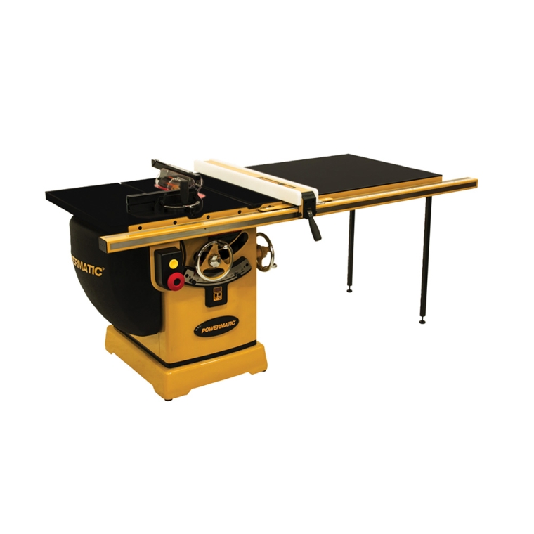 Powermatic ArmorGlide PM2000T 10'' Table Saw, 50'' Rip Accu-Fence, 3HP, 1PH, 230V - full pic 