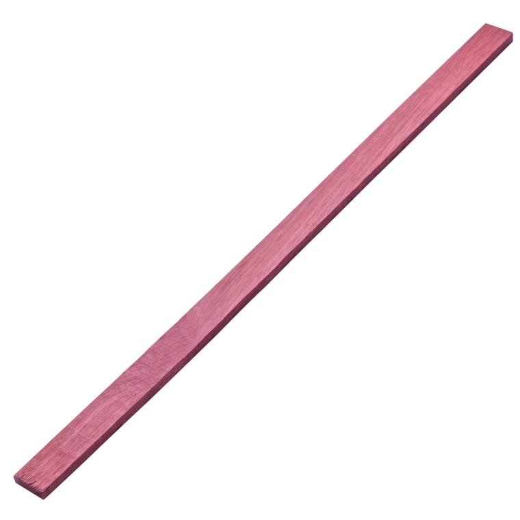 Purpleheart Cutting Board Strips, 16'' Long - full pic 
