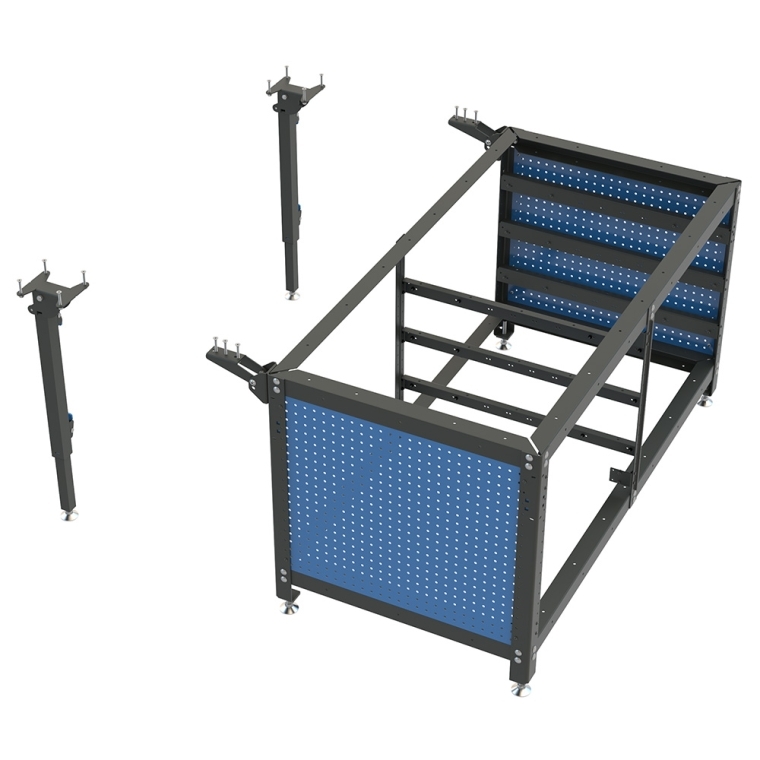Rockler Rock-Steady Extendable Large Assembly Table Kit - full pic 