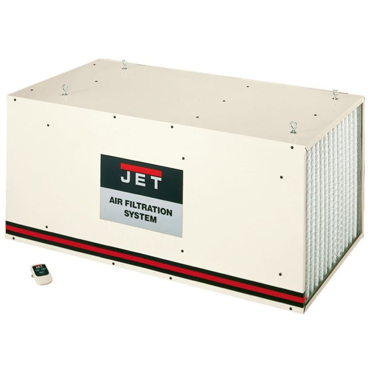 Jet Air Filtration System AFS-2000 with 3 Speeds and Remote Control - full pic 