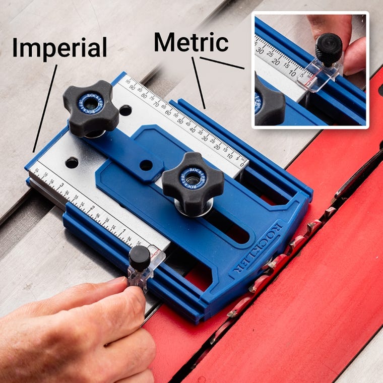Rockler Thin-Rip Table Saw Jig - full pic 