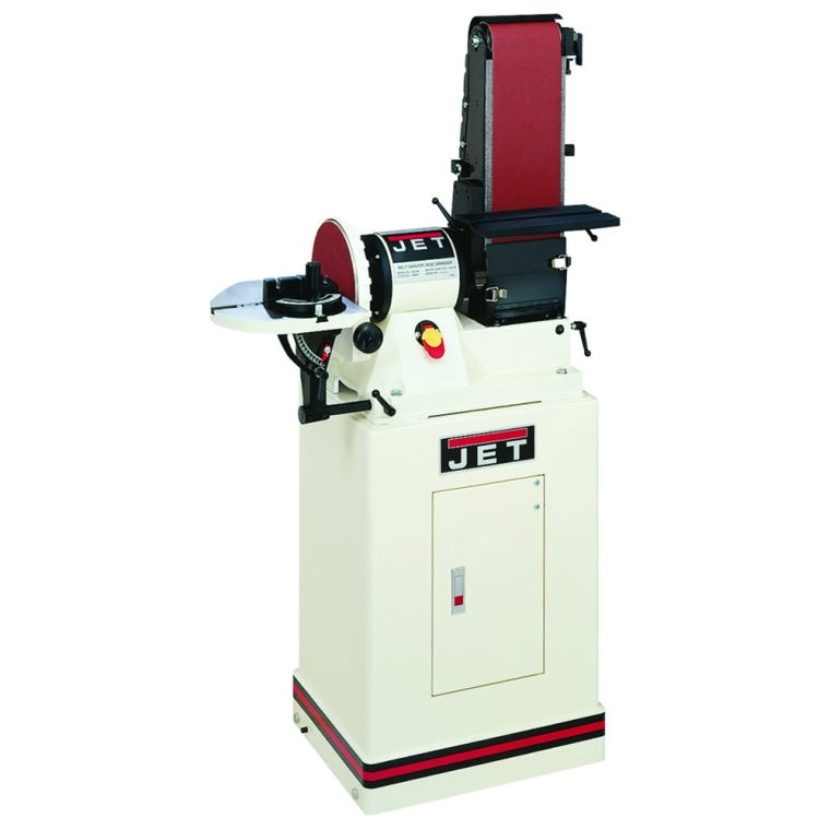 Jet Closed Stand Belt/Disc Sander Combo with 6'' x 48'' Belt and 9'' Disc - full pic 