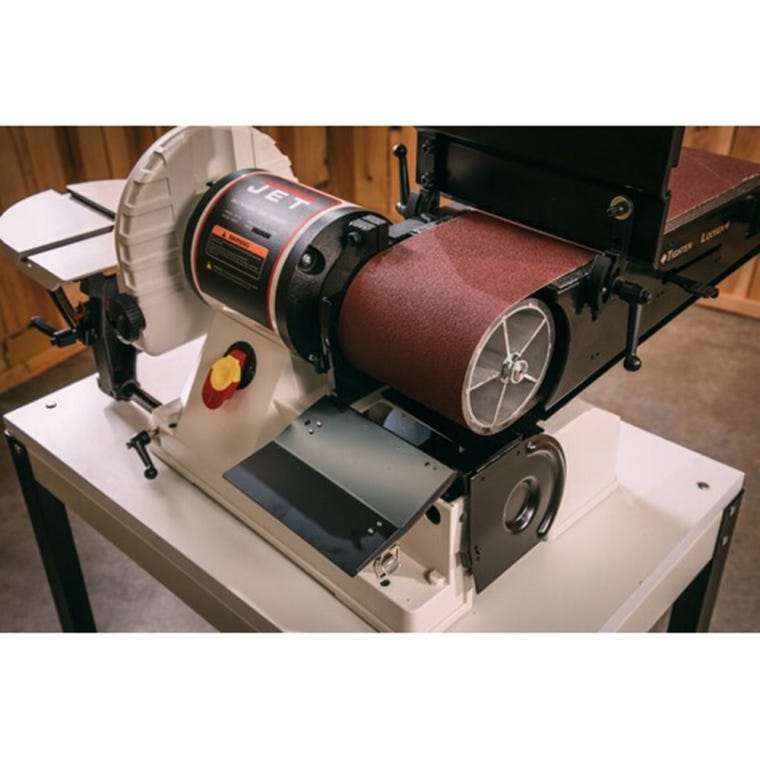 Jet Closed Stand Belt/Disc Sander Combo with 6'' x 48'' Belt and 9'' Disc - full pic 